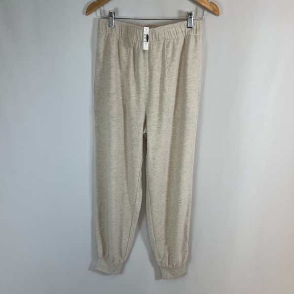 NWT / madewell Brushed Jersey Jogger Pants - Picture 5 of 10
